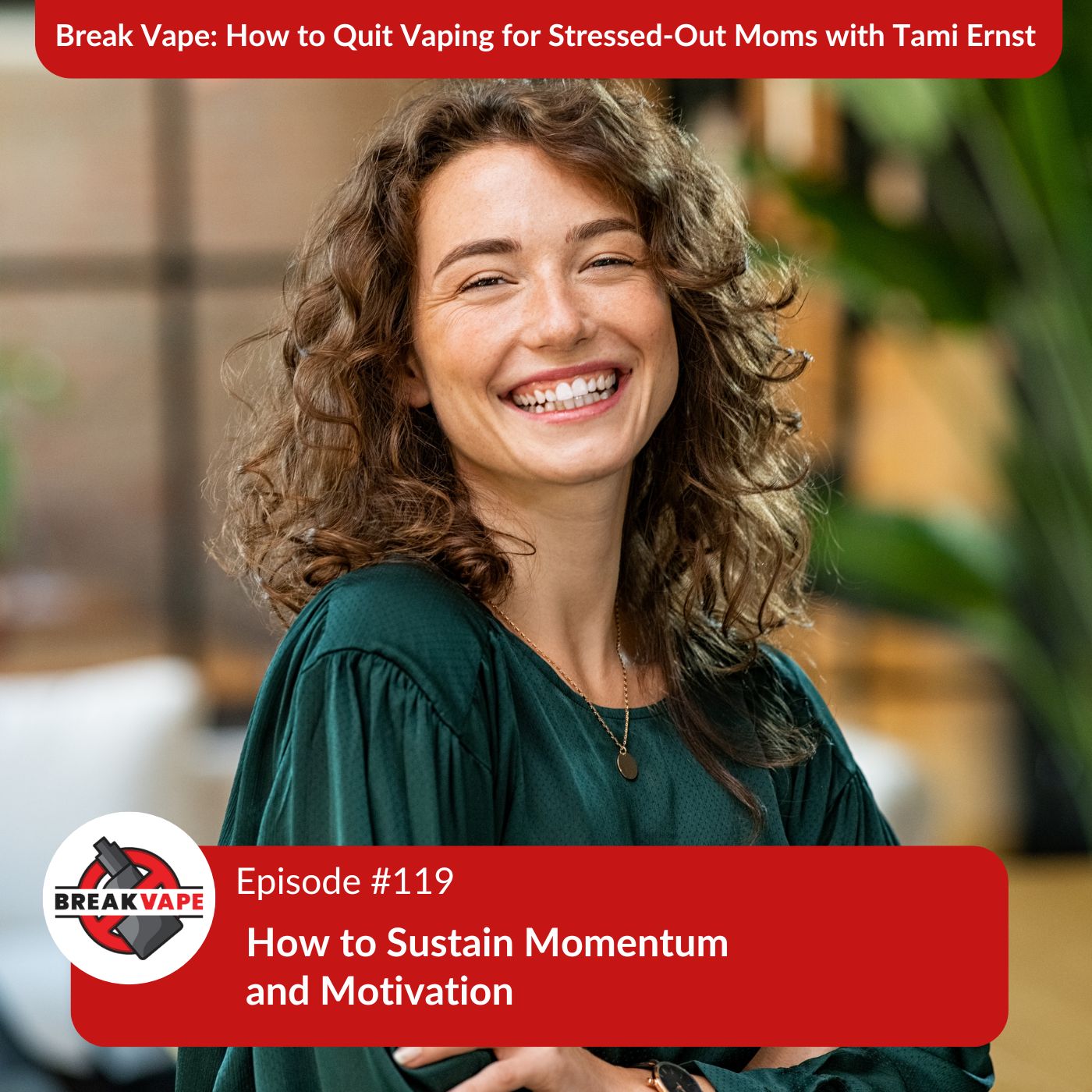 cover of episode 119. How to Sustain Momentum and Motivation