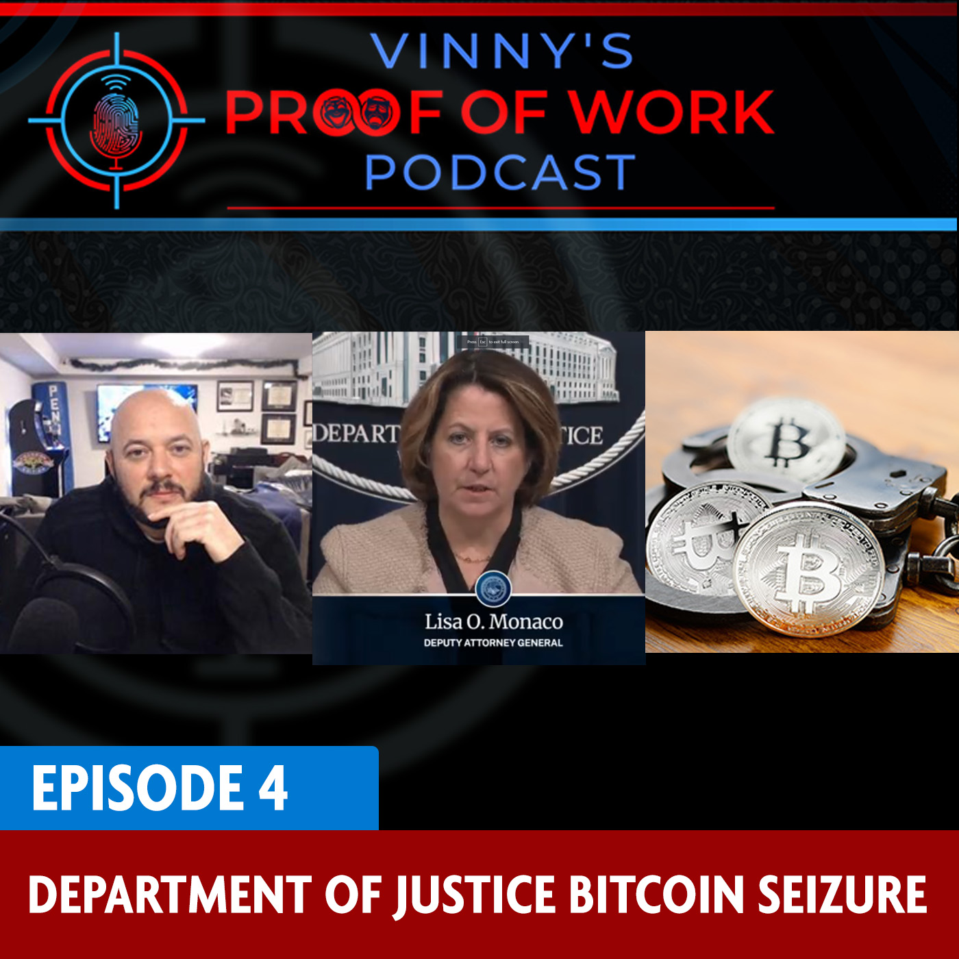 Episode 4: DOJ Seizes 4.5 Billion in Bitcoin from 2016 hack