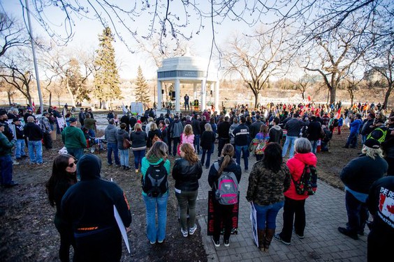 Saskatoon world wide rally for freedumb  (Bonus Episode)