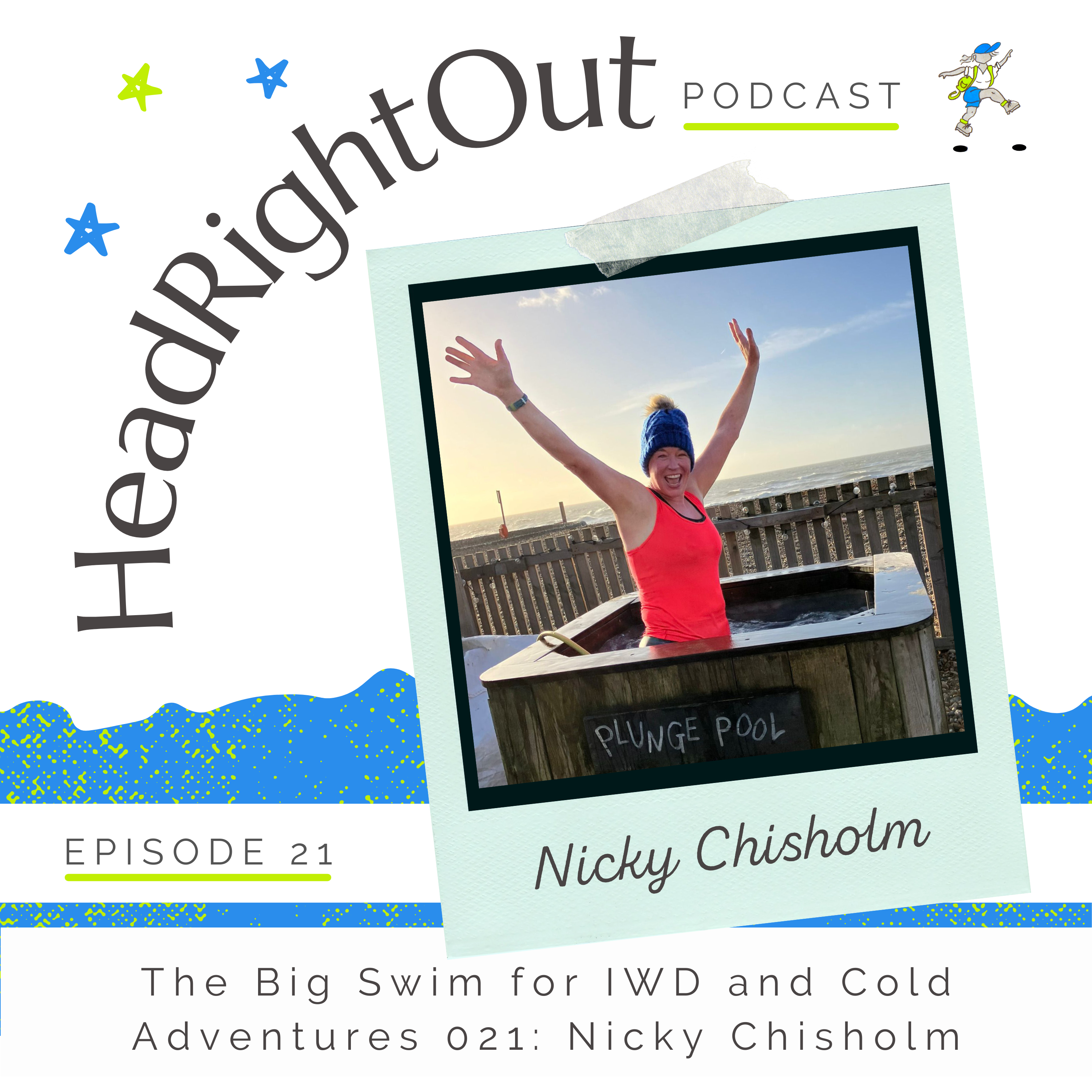 The Big Swim for IWD and Cold Adventures 021: Nicky Chisholm
