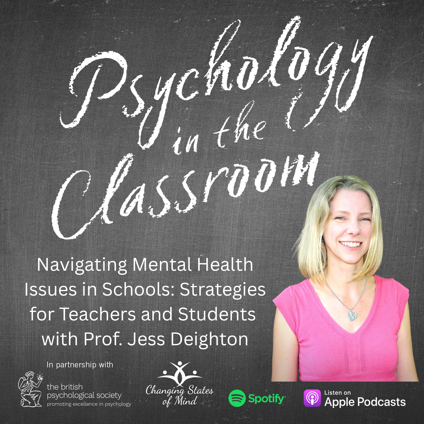 Navigating Mental Health Issues in Schools: Strategies for Teachers and Students with Prof. Jess Deighton