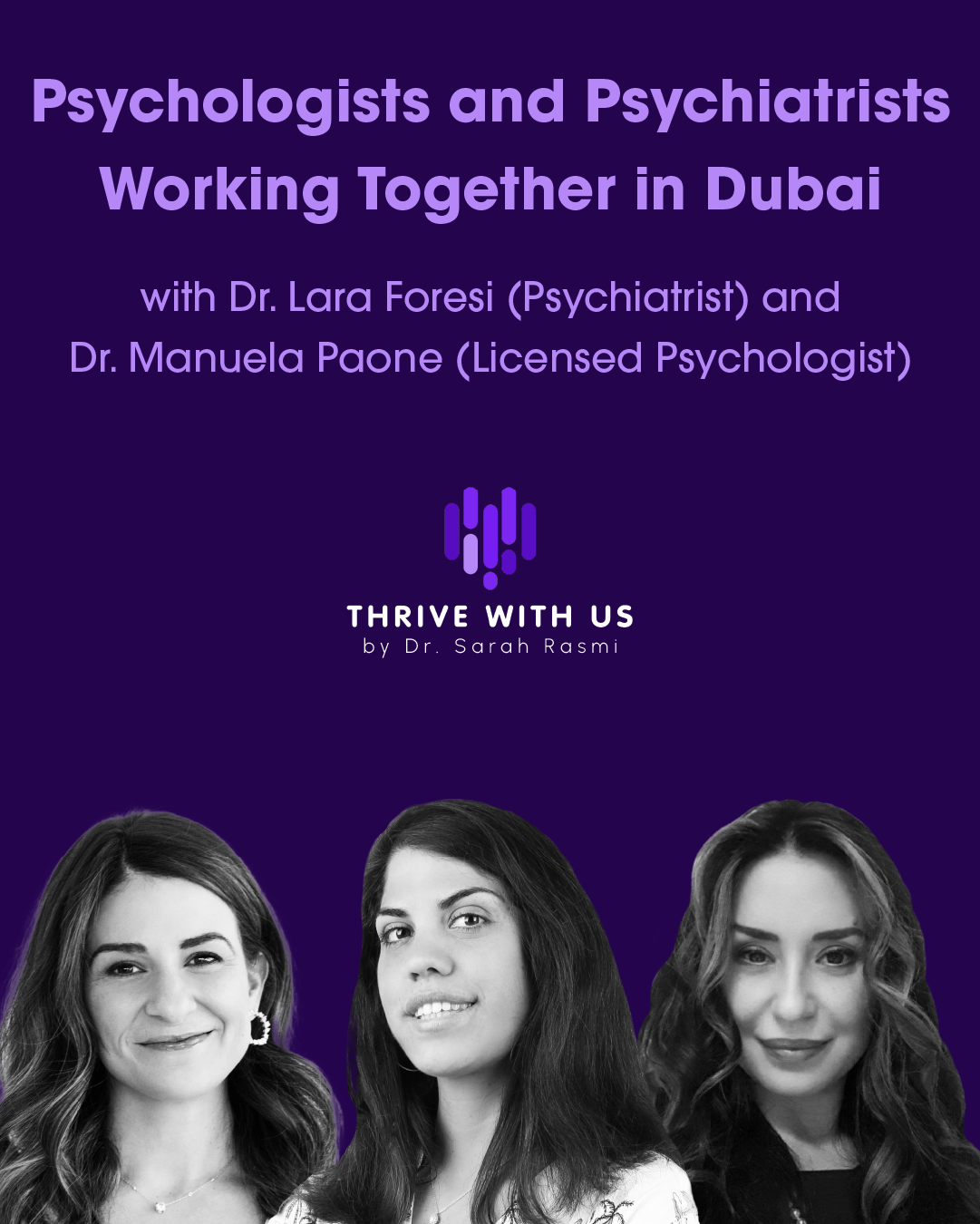 Thrive with Us by Dr. Sarah Rasmi
