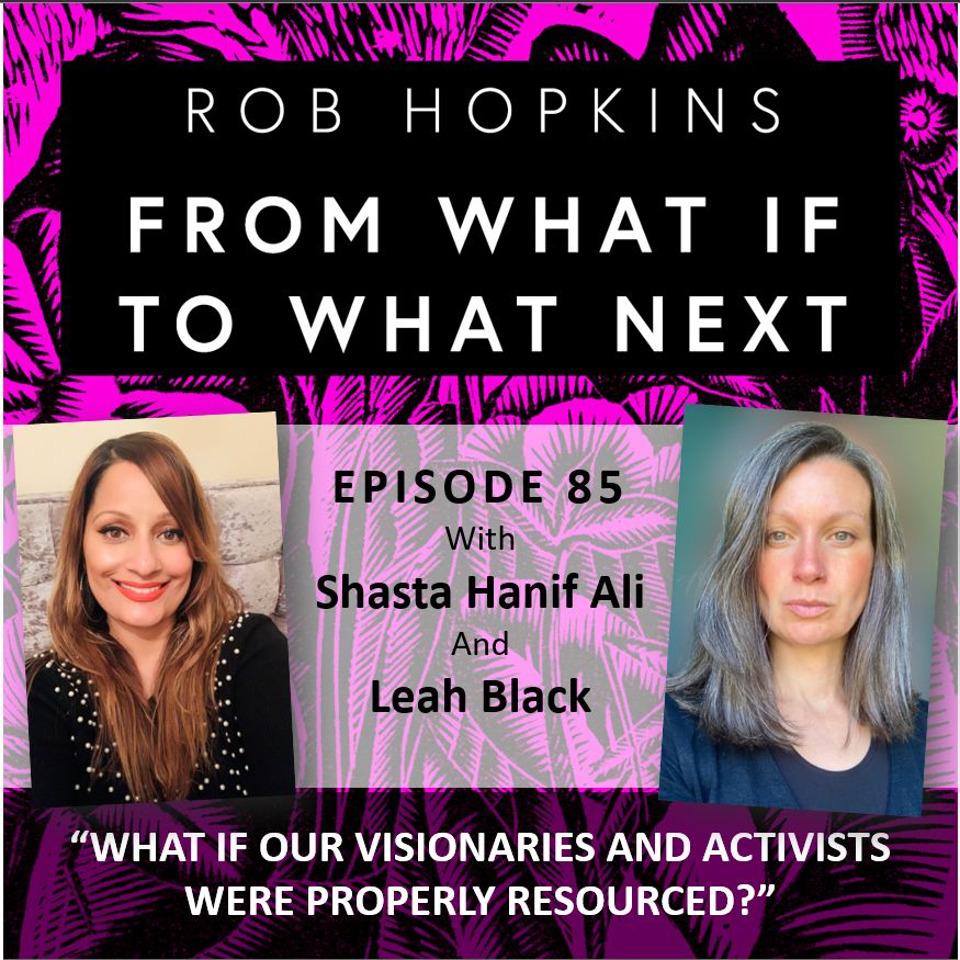 85 - What if our visionaries and activists were properly resourced?