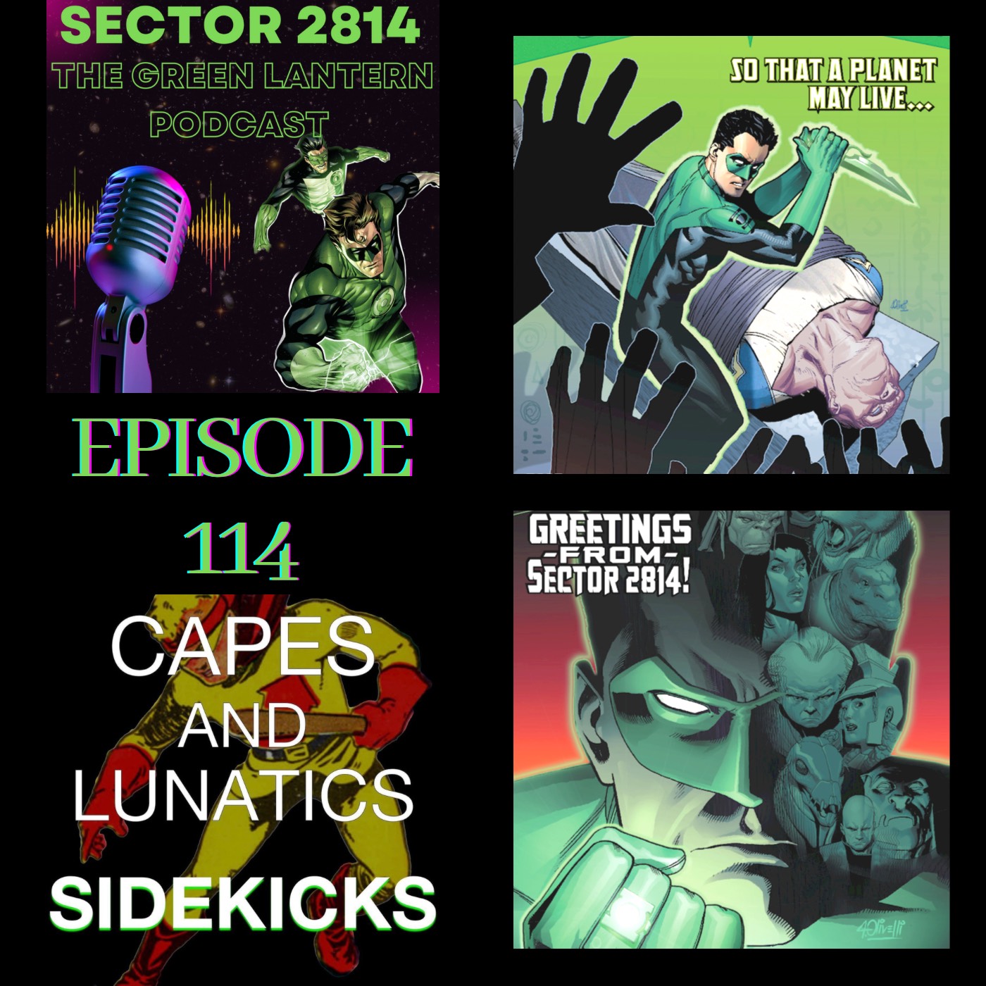 Capes & Lunatics Sidekicks Podcast