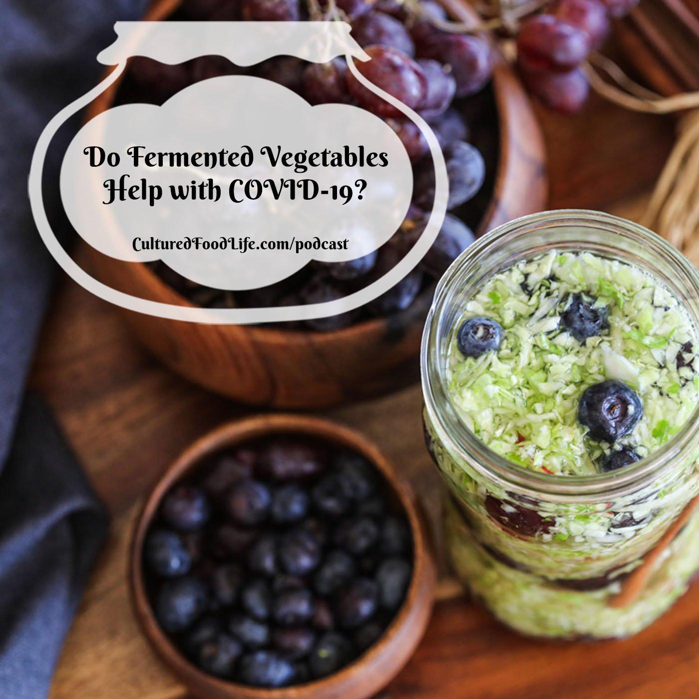 Episode 130: Do Fermented Vegetables Help with COVID-19?