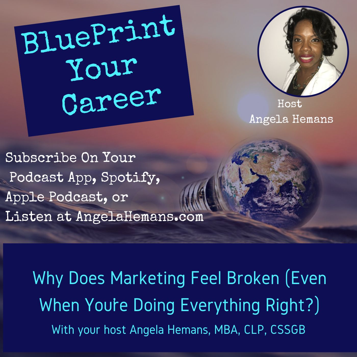 Blueprint Your Career Podcast with Angela Hemans