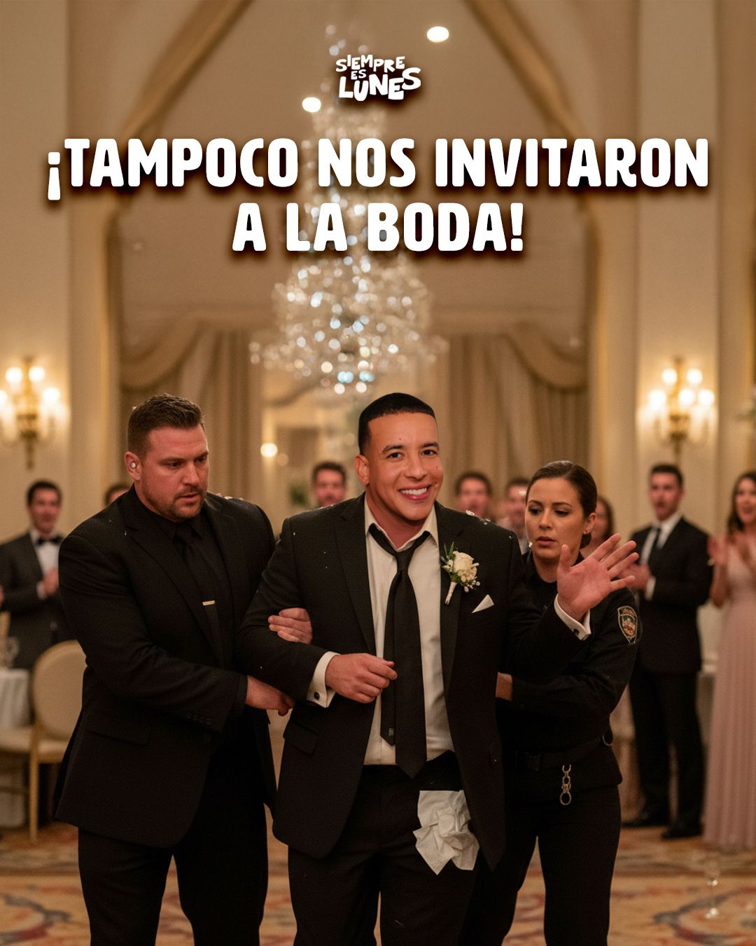 ¡Tampoco nos invitaron a la boda! ¡Tampoco nos invitaron a la boda!
