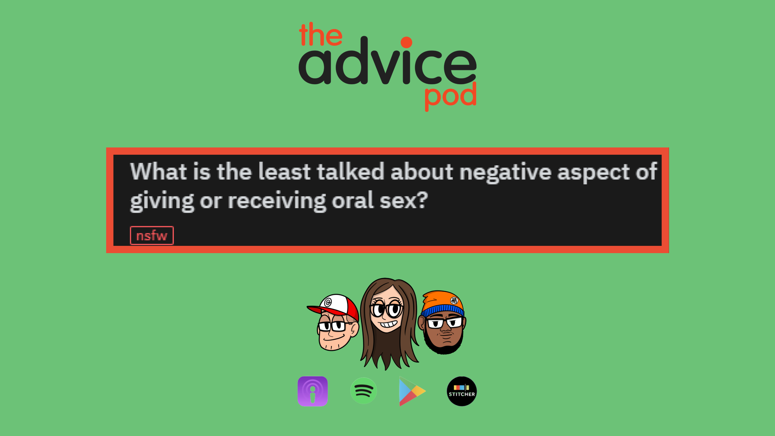 What is the least talked about negative aspect of giving or receiving oral sex?