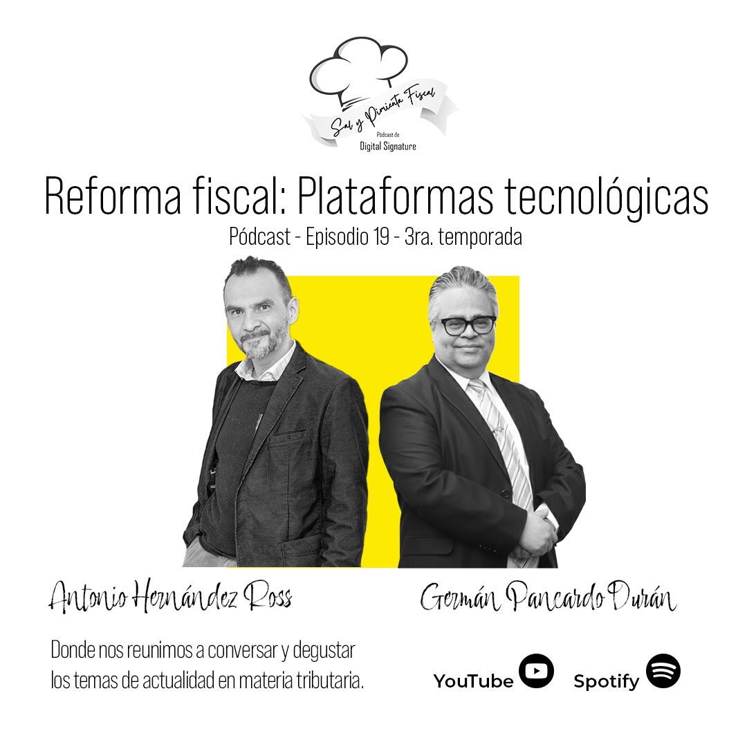 Reforma fiscal: Plataforma tecnológicas