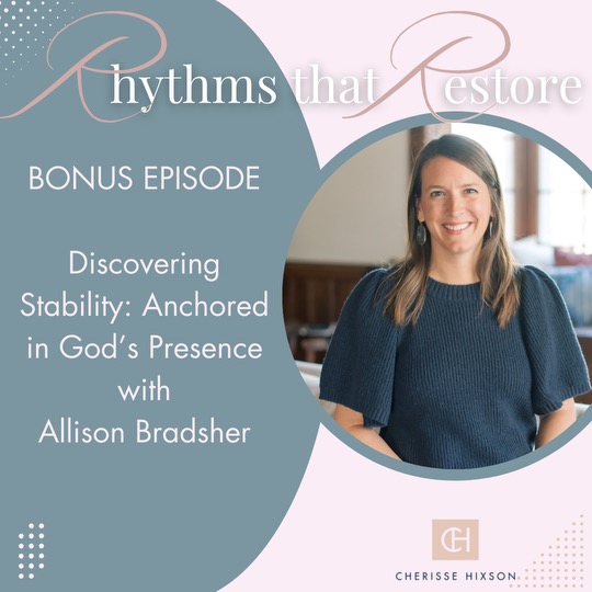 Rhythms that Restore: Hope for the Busy Christian Woman