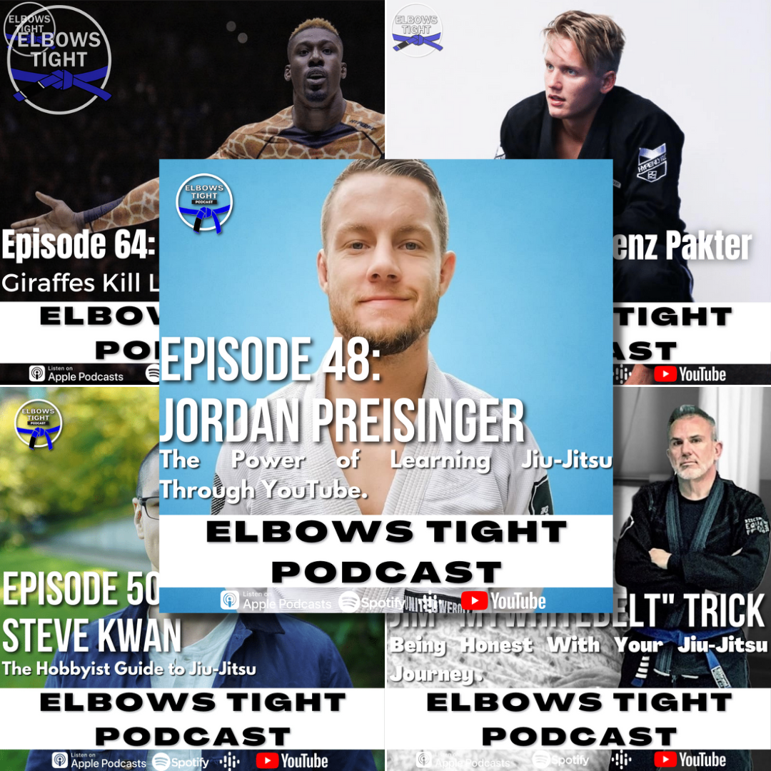 Elbows Tight Podcast: The Beginners Journey Through Jiu-Jitsu