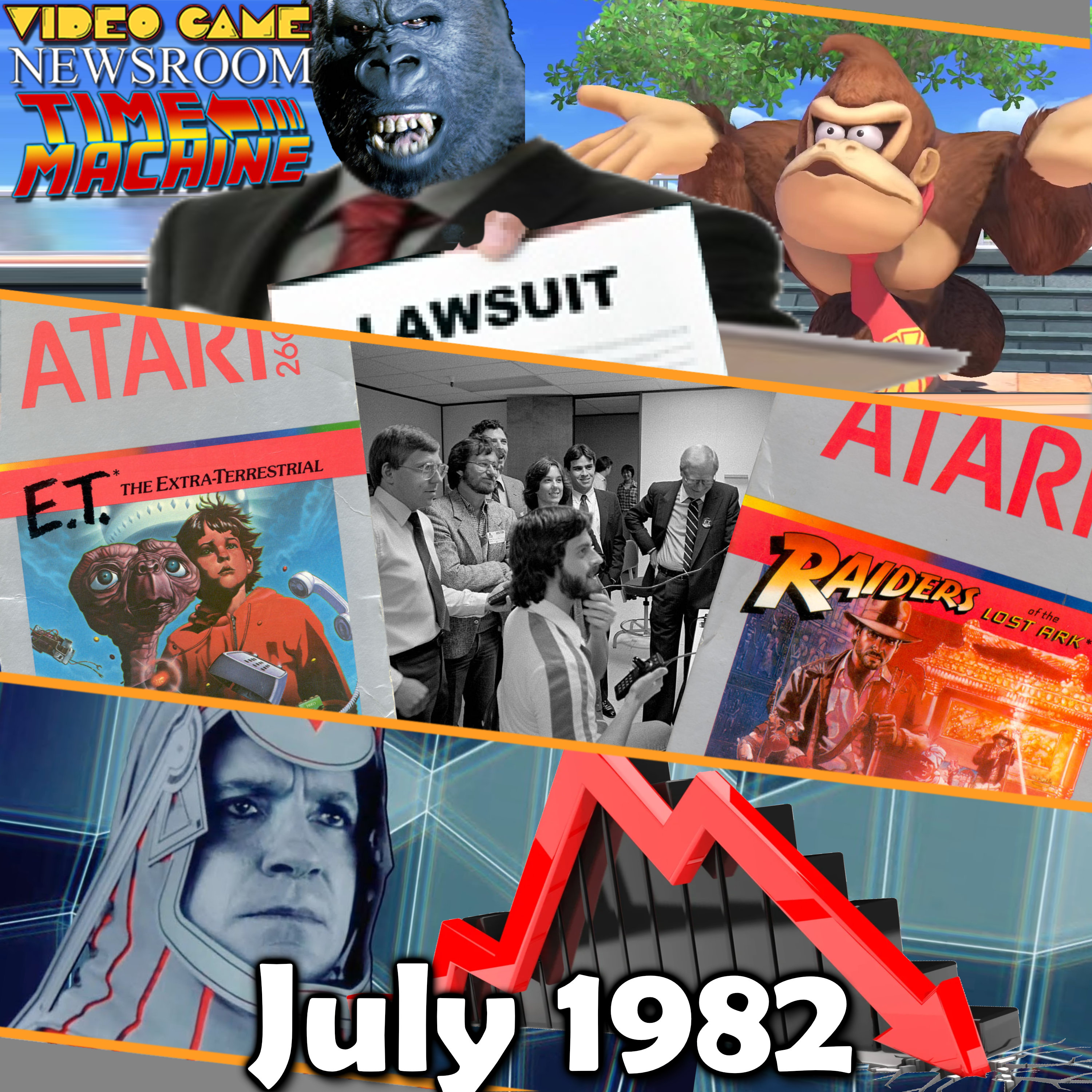 Video Game Newsroom Time Machine