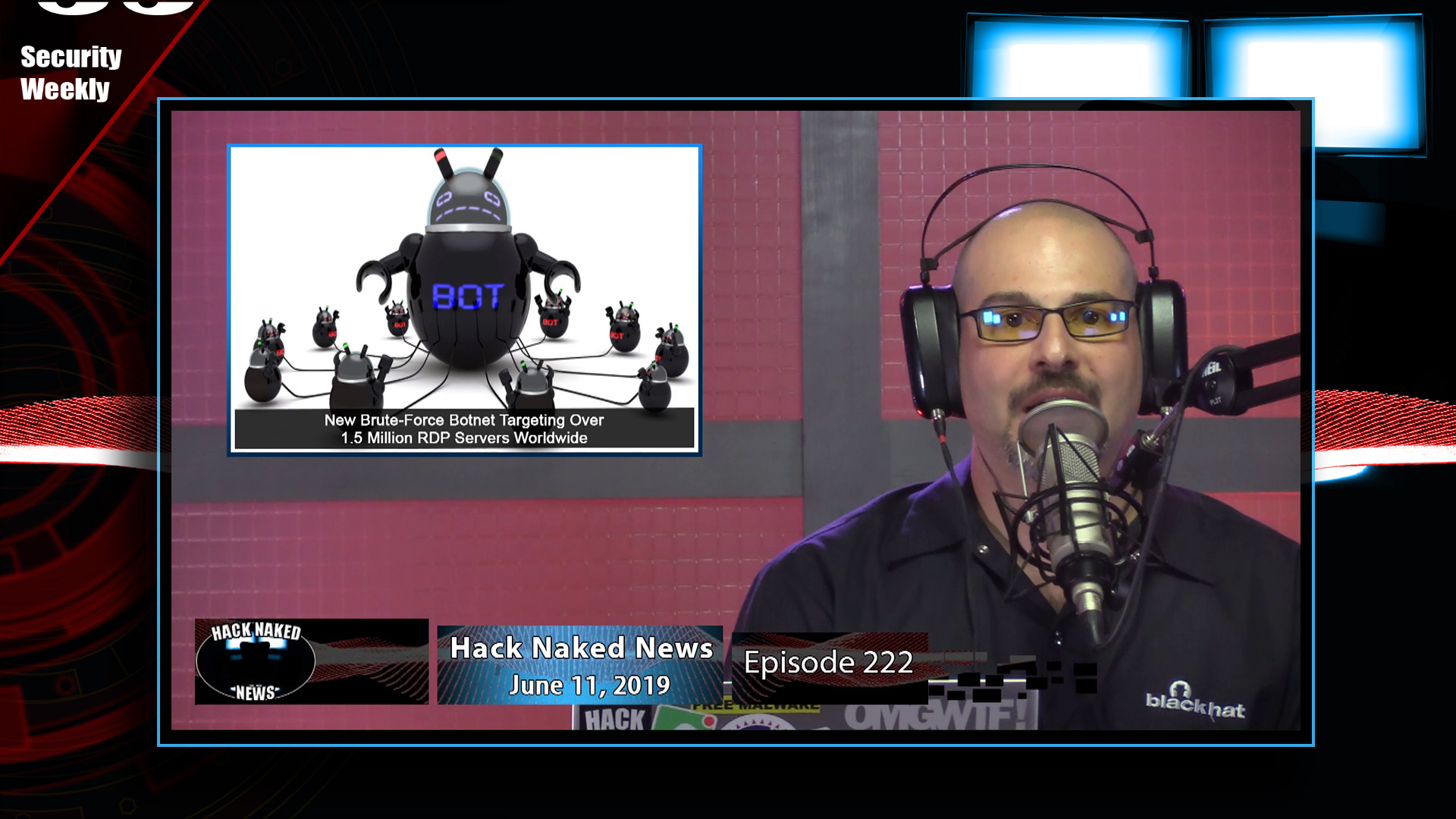 Hack Naked News #222 - June 11, 2019