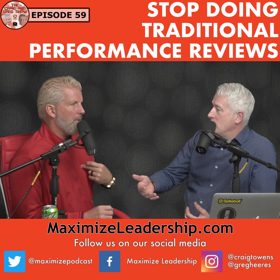 Stop doing traditional performance reviews