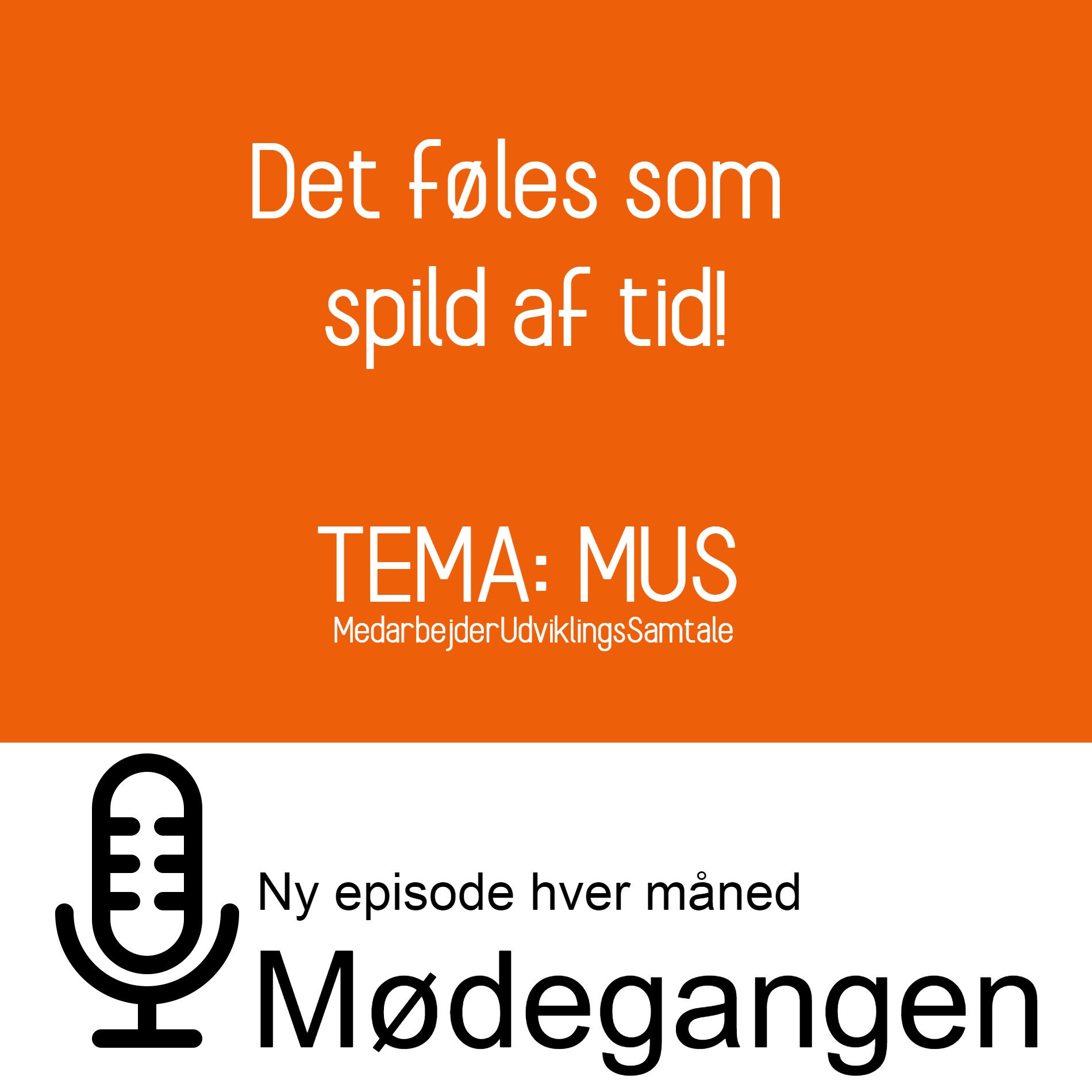 28. Det føles som spild af tid! TEMA MedarbejderUdviklingsSamtalen