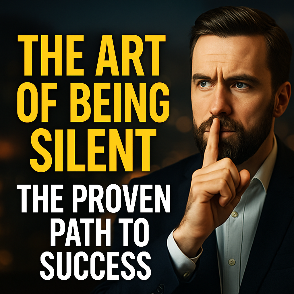 cover of episode The ART Of Being Silent, The Proven Path to Success | Proven Way Of Success | Goal Billionaire Podcast