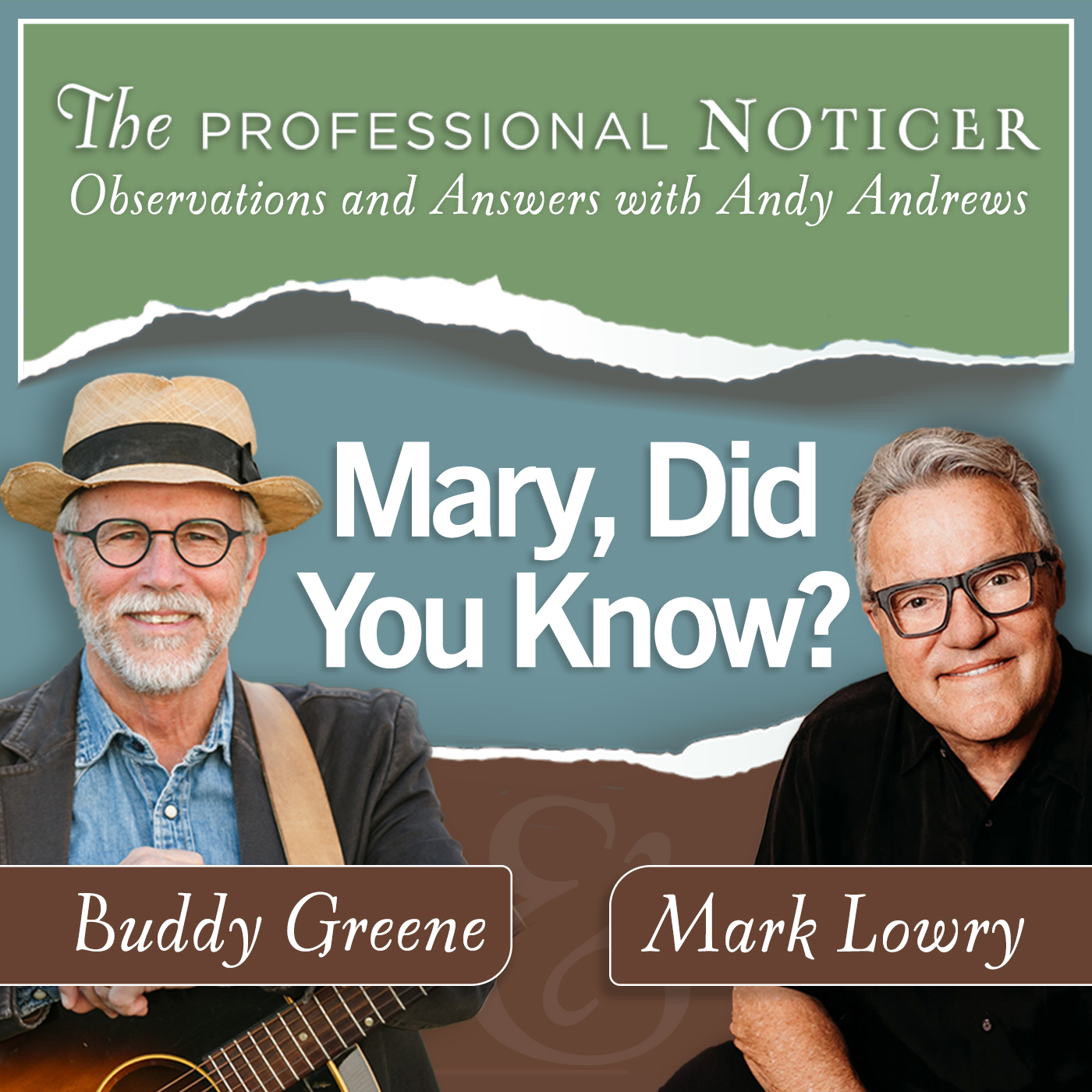 Mary Did You Know? With Buddy Greene and Mark Lowry