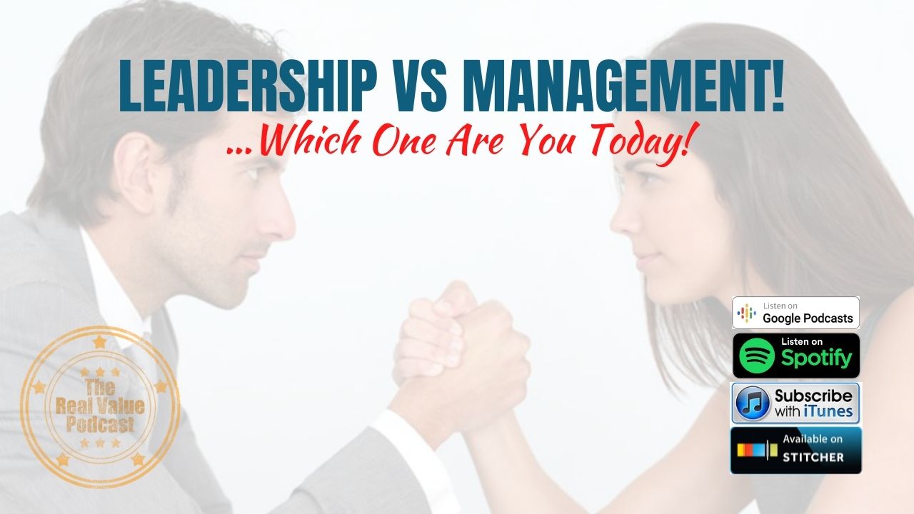 Leadership Vs Management