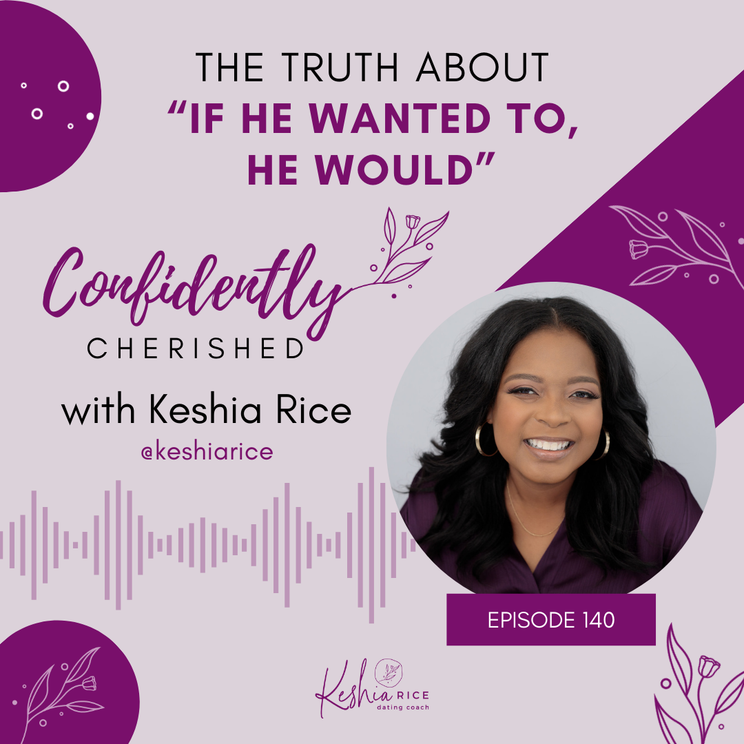 Confidently Cherished Episode 140: The Truth About “If He Wanted To, He Would”