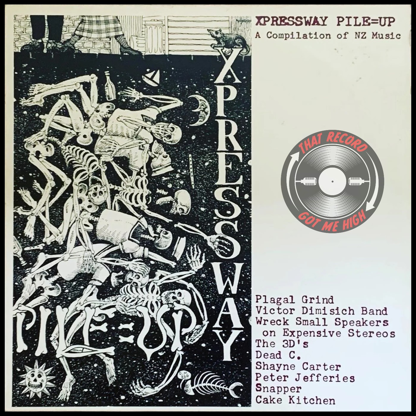 S9E444 - Xpressway Pile=Up (A Compilation of NZ Music) with Joe Tunis
