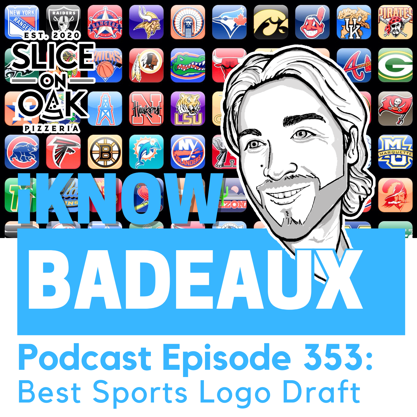 iKnowBadeaux Podcast Episode 353 Best Sports Logo Draft