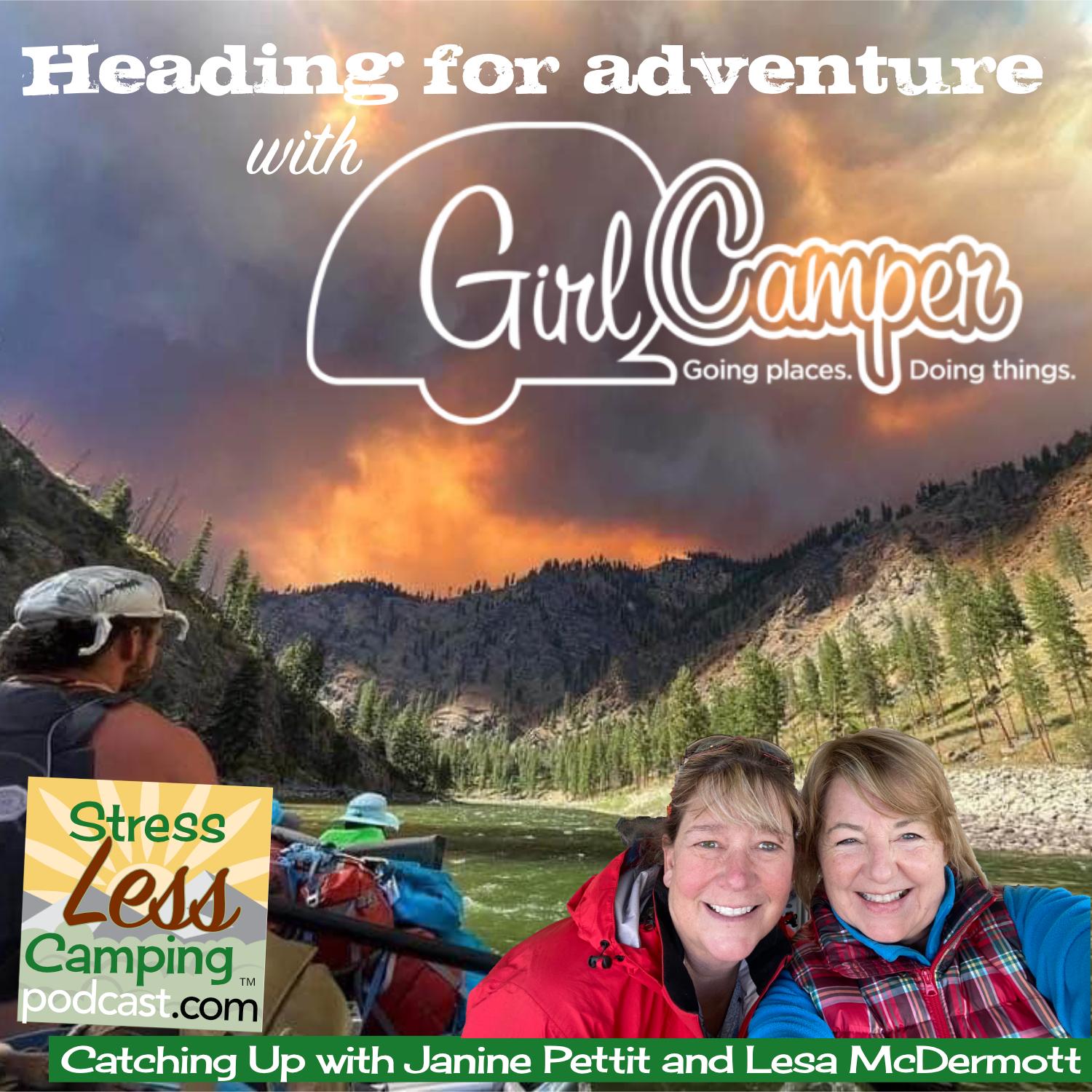 Heading for adventure with Girl Camper - Janine Pettit and Lesa McDermott share new trials