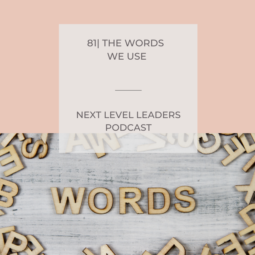 81| The Words We Use