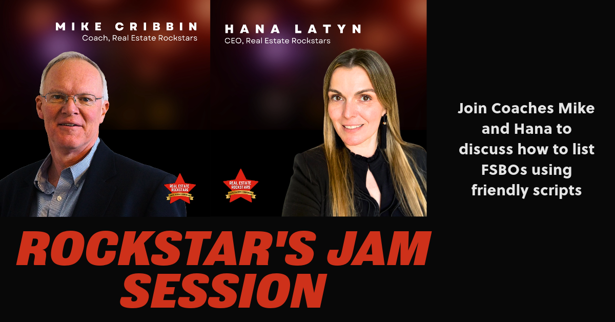 Real Estate Rockstars Jam Session - How to Get FSBO Listings with no Resistance
