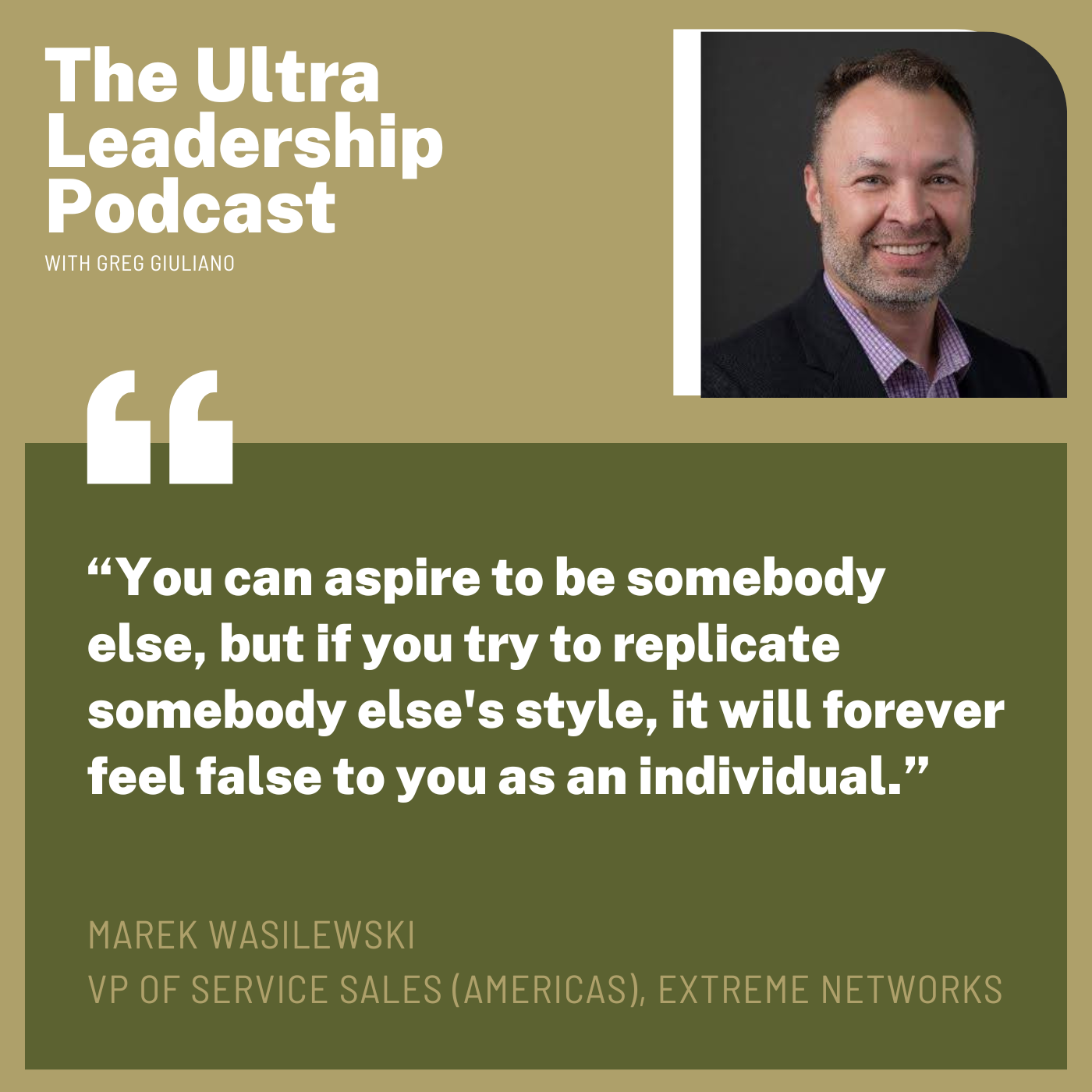 Ultra Leadership With Greg Giuliano
