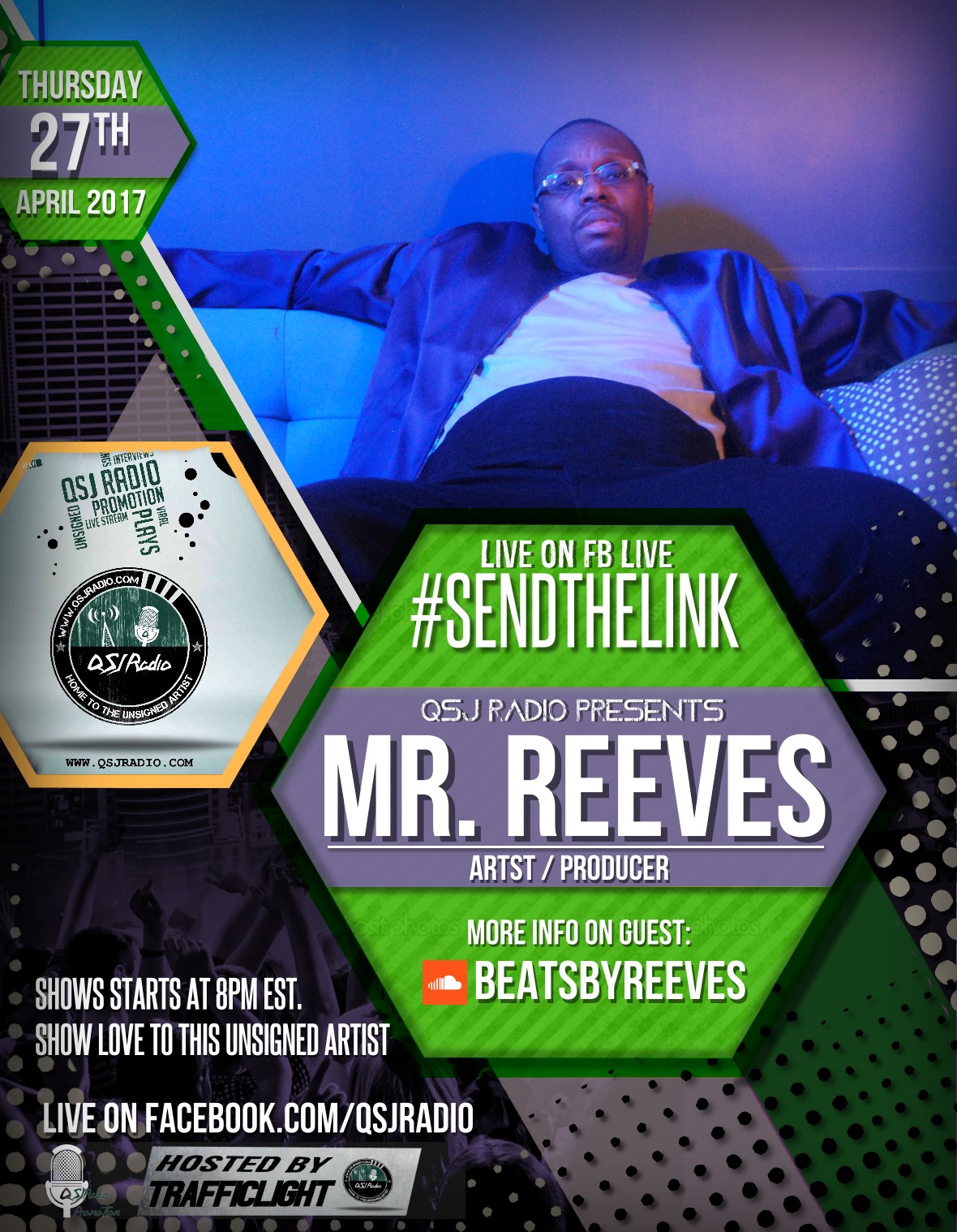 4.27.2017 #SendTheLink Mix with @MrReeves1 | Mr. Reeves Podcast