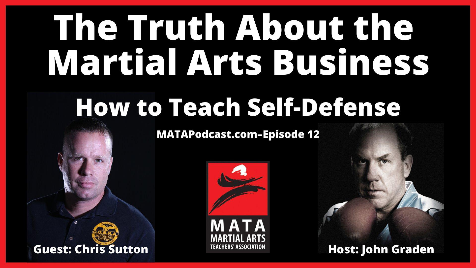 12. How to Teach Self-Defense Like a Professional
