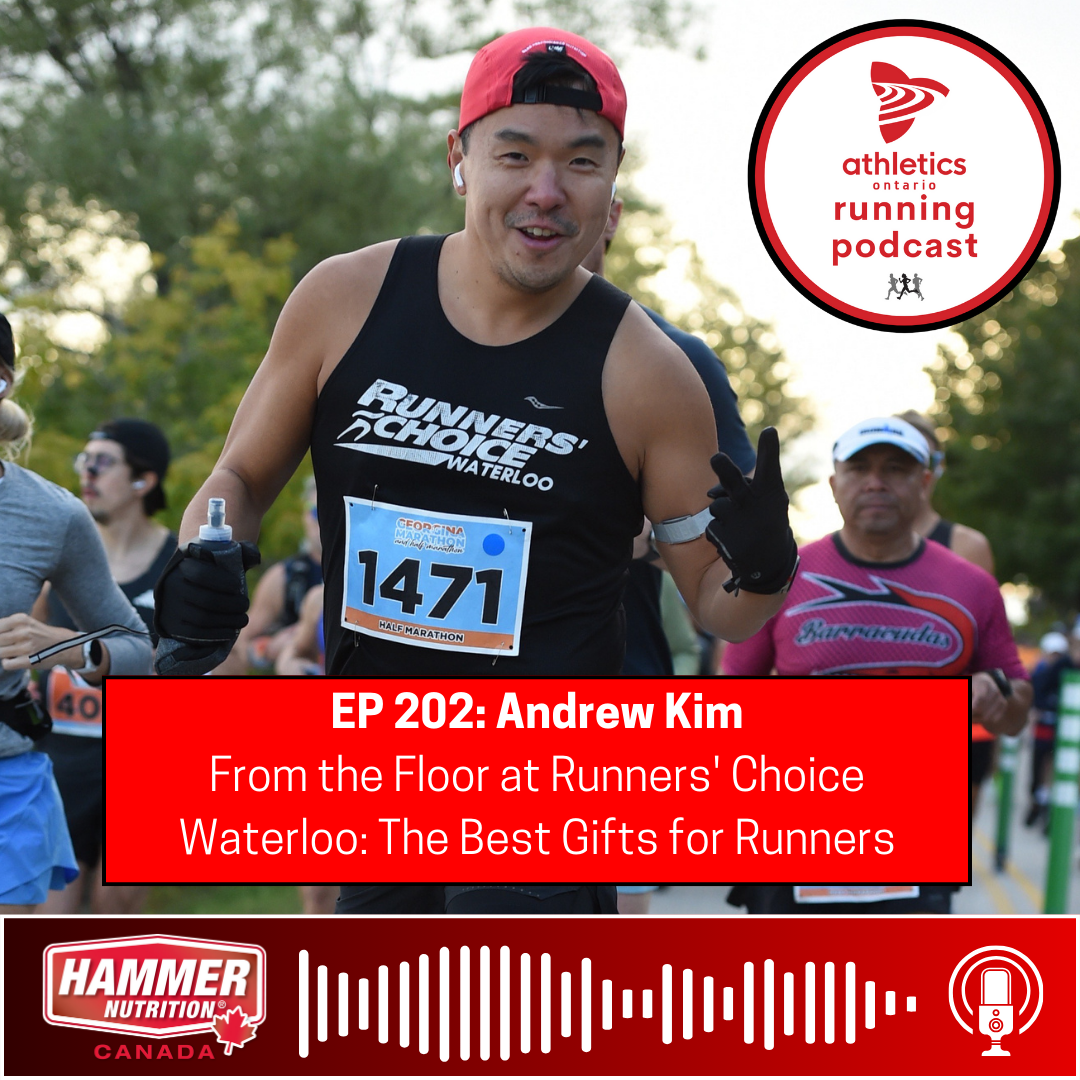 EP 202: Andrew Kim - From the Floor at Runners' Choice Waterloo: The Best Gifts for Runners