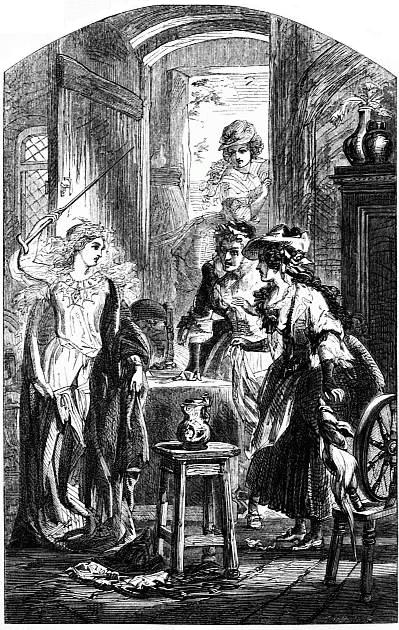 The Widow and Her Two Daughters - A French Folktale