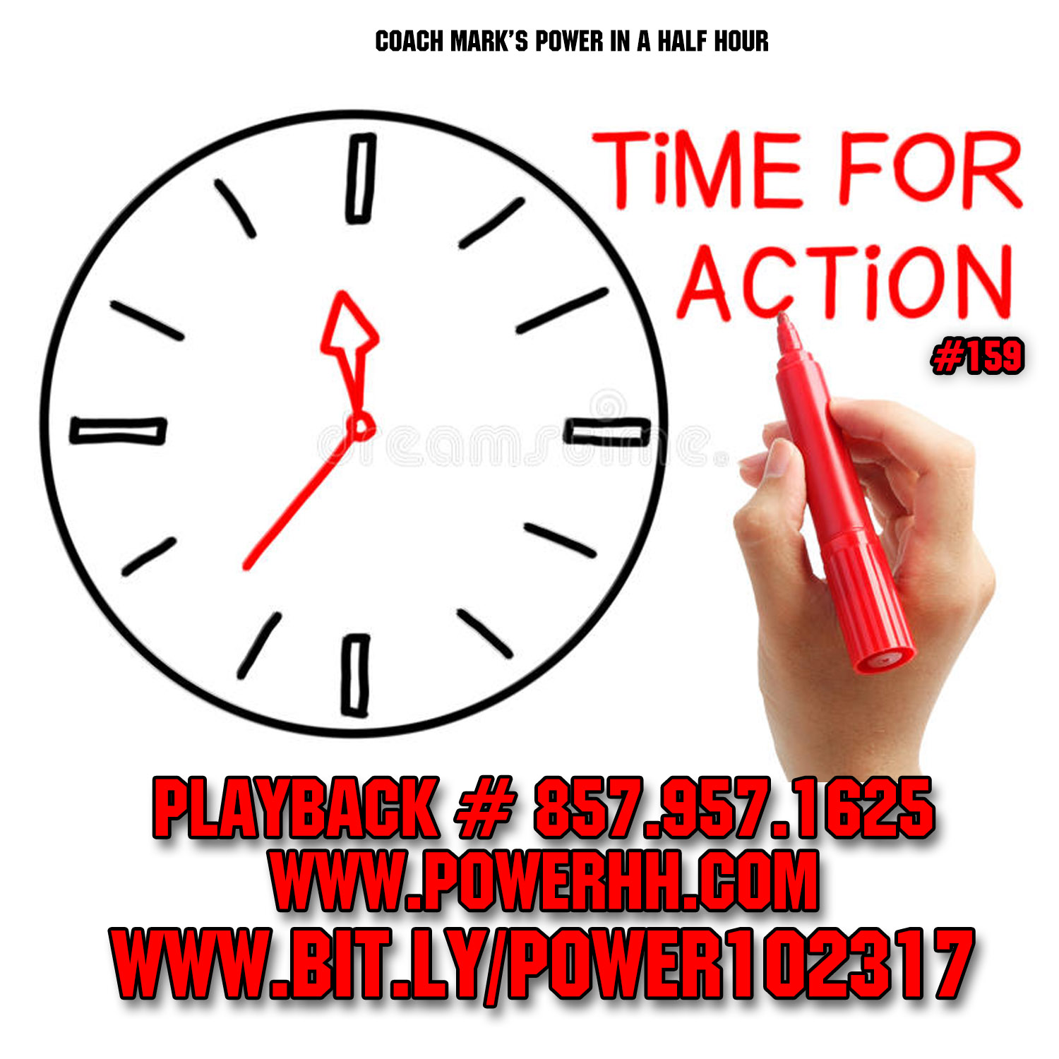 Episode 159: Time for ACTION: 9 Steps to taking more ACTION!!