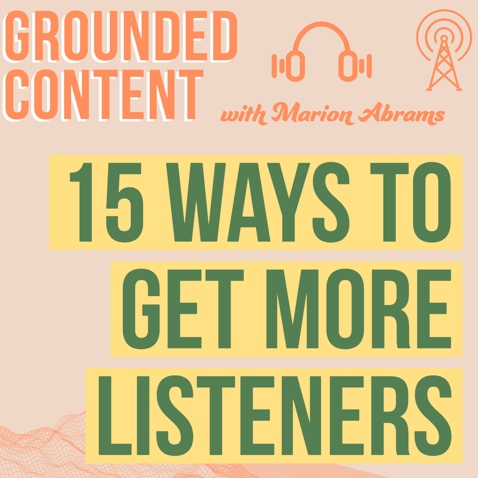 Grounded Content - content strategy, marketing, and content creation