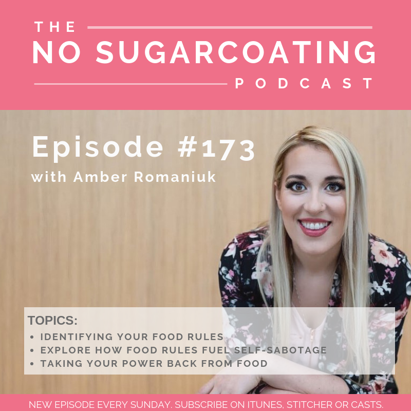 #173 Identifying Your Food Rules, Explore How Food Rules Fuel Self-Sabotage & Taking Your Power Back from Food