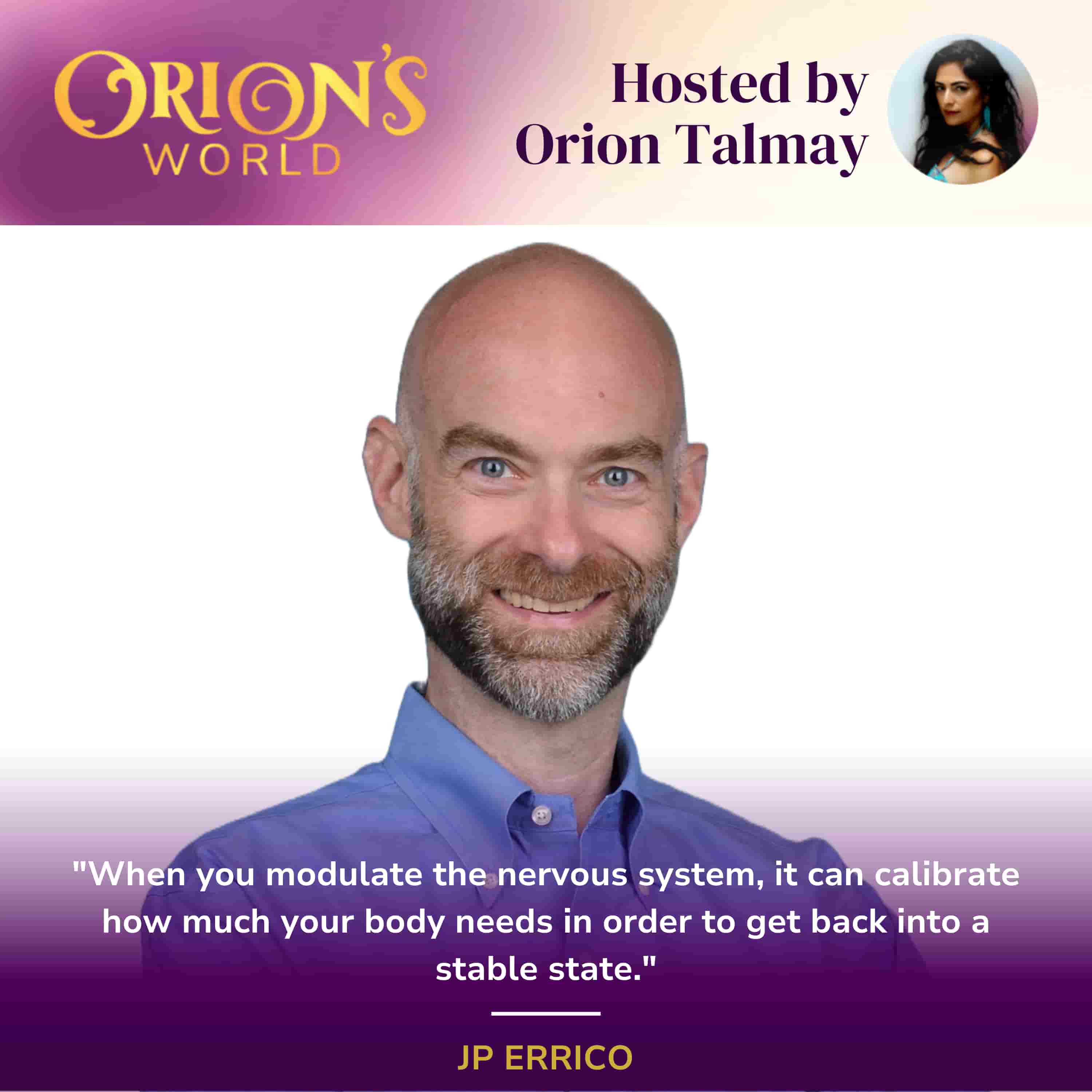 425. Your Immune System’s Secret Weapon? It Starts with One Nerve with JP Errico