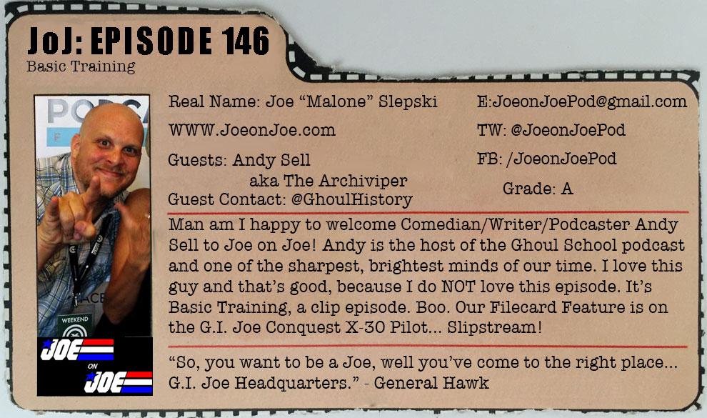 Joe on Joe - A G.I. Joe Podcast