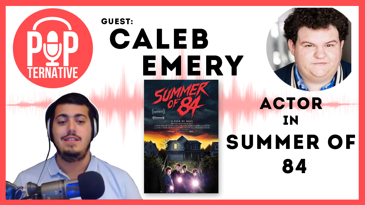 Caleb Emery talks about playing Woody in the hit horror film Summer Of 84!