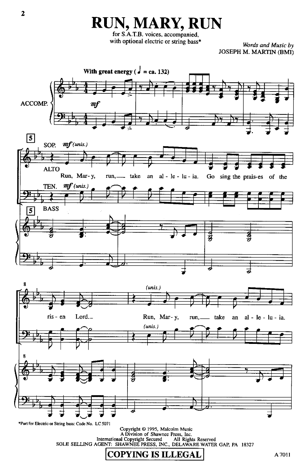 Special Music: Run Mary Run