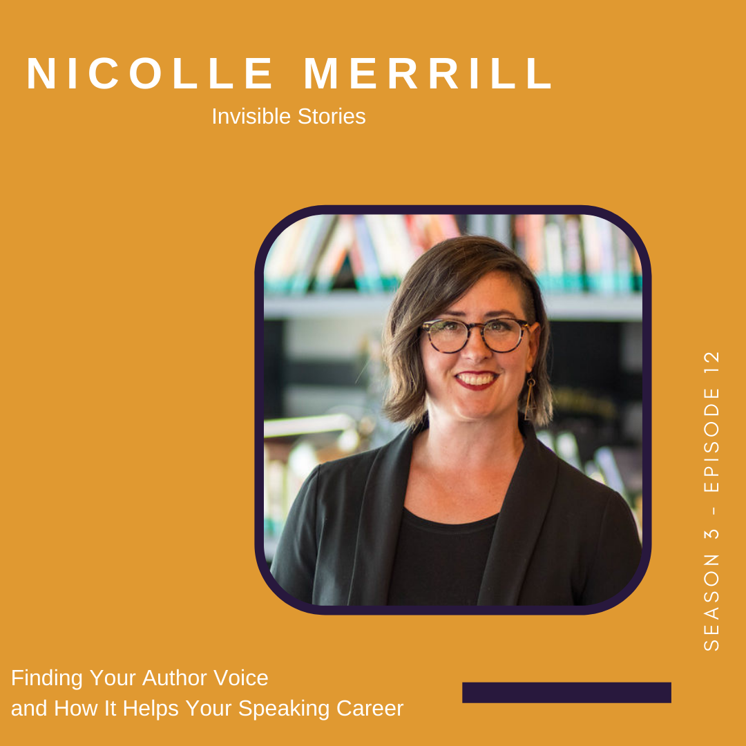S3 E12: Finding Your Author Voice and How It Helps Your Speaking Career