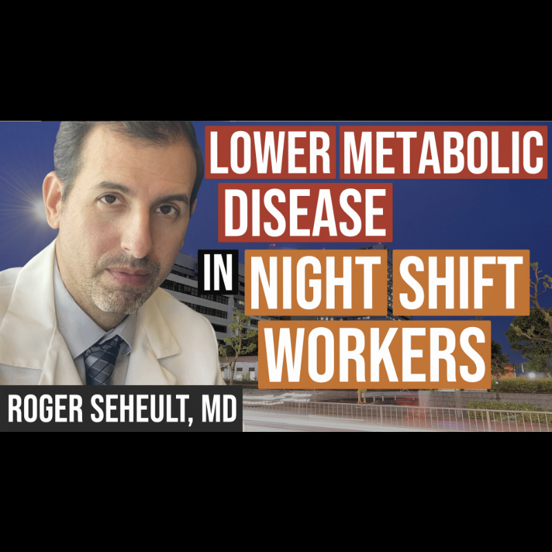 Night Shift Workers Can Mitigate the Risk of Metabolic Disease by Not Eating at Night