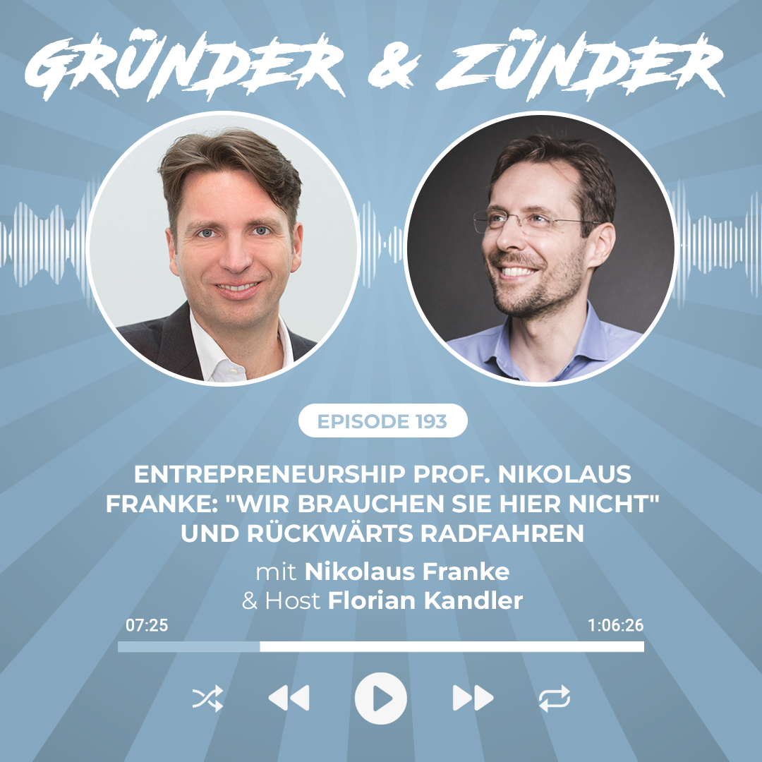 Gründer und Zünder: Der Startup Podcast