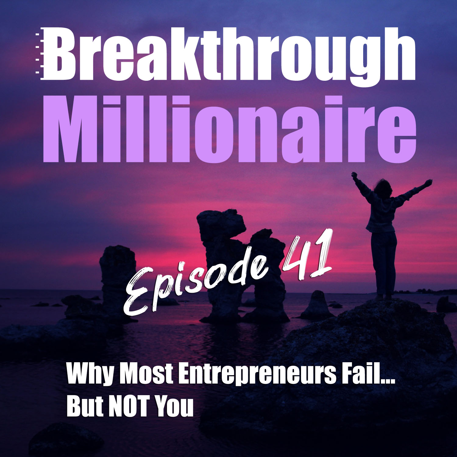 cover of episode 041: Why Most Entrepreneurs Fail... But NOT You