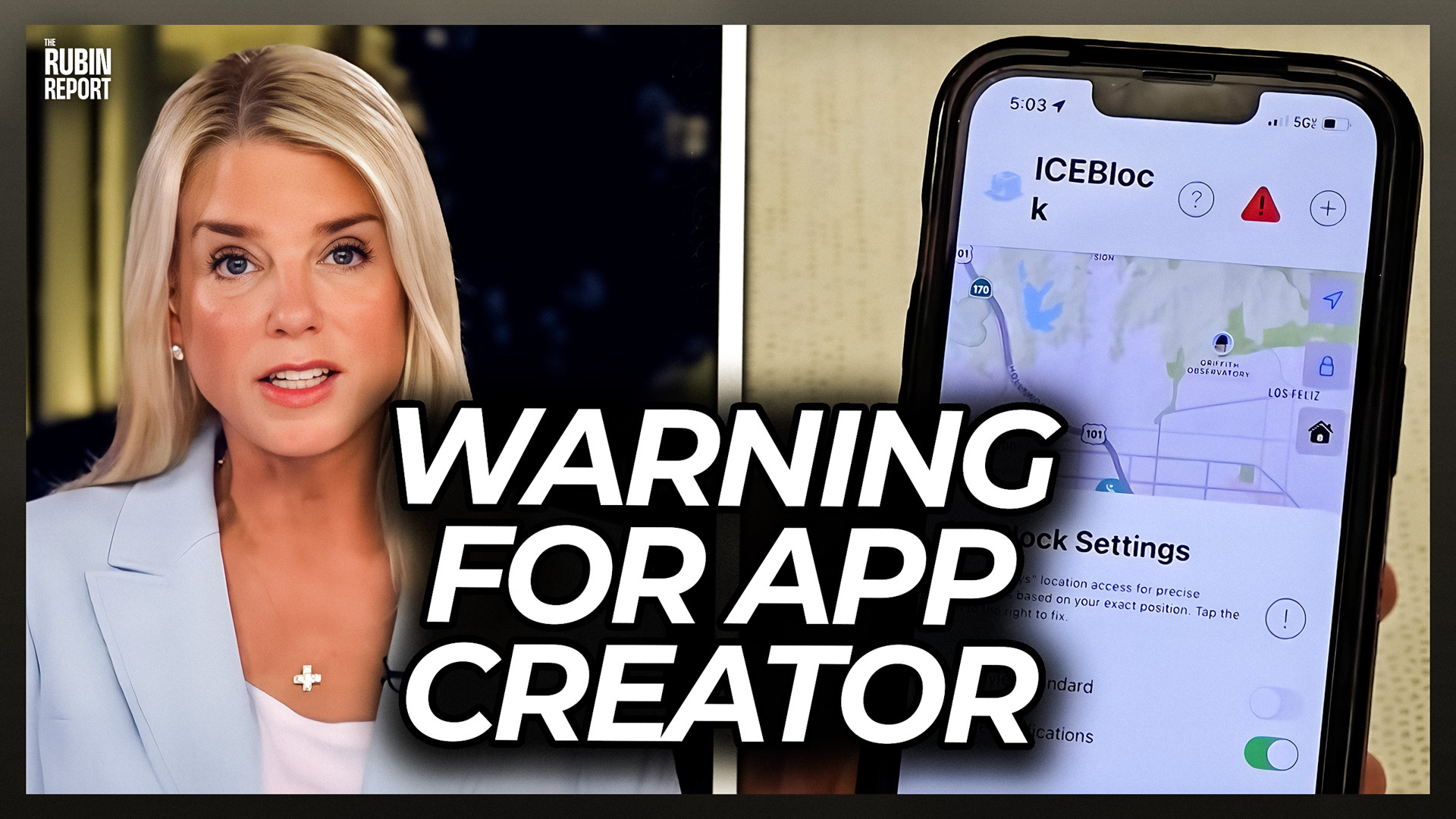 cover of episode Pam Bondi Has a Brutal Message for Controversial App Creator
