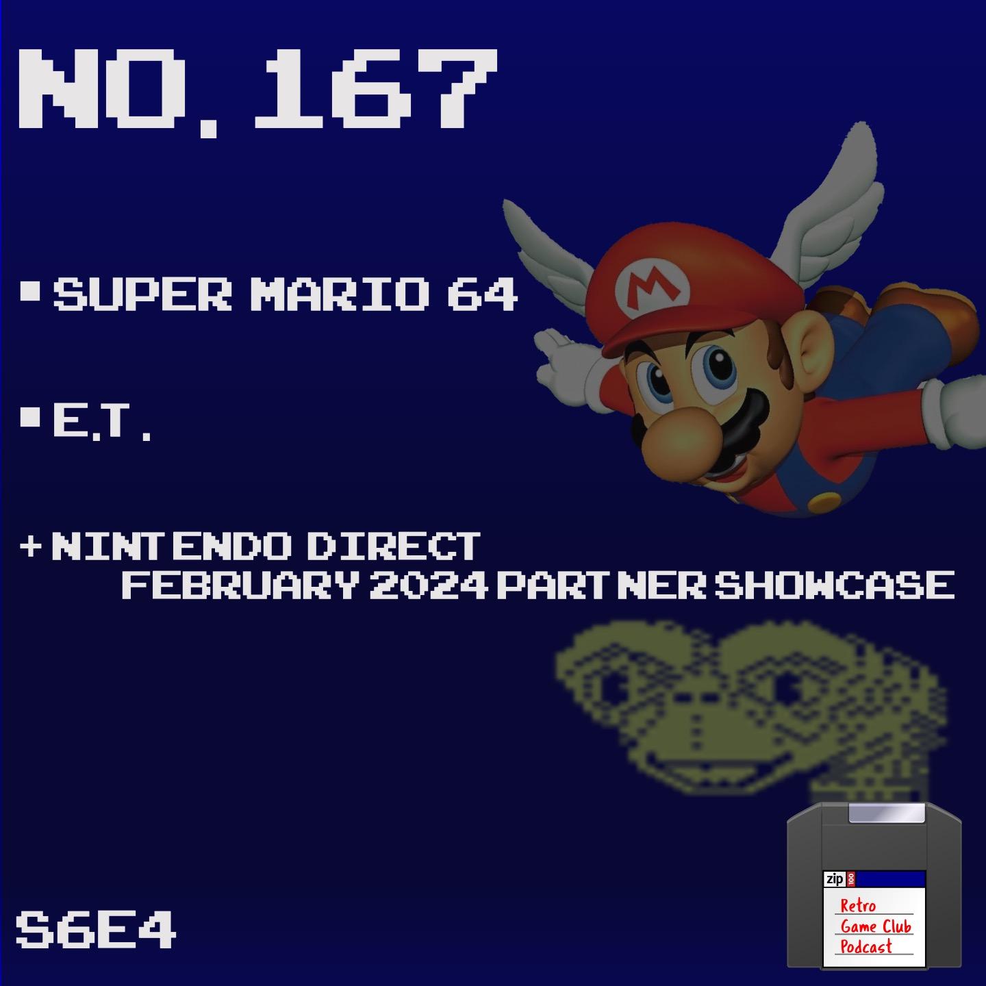 Super Mario 64, E.T. - Nintendo Direct February 2024 Partner Showcase