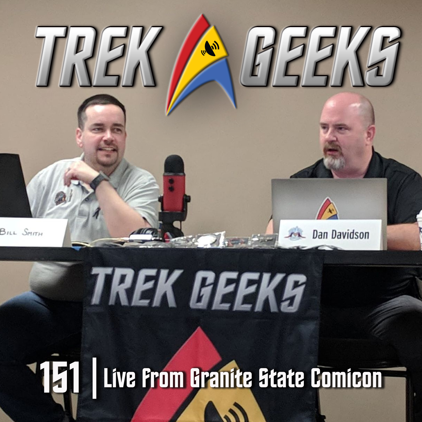 Trek Geeks #151: Live from Granite State Comicon