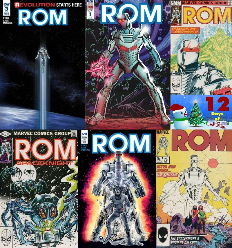 Five Favorite Covers Rom 12 Days of The Comic Source