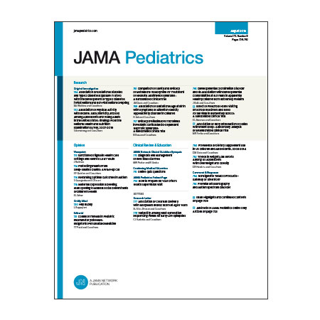 JAMA Pediatrics Editors\' Summary