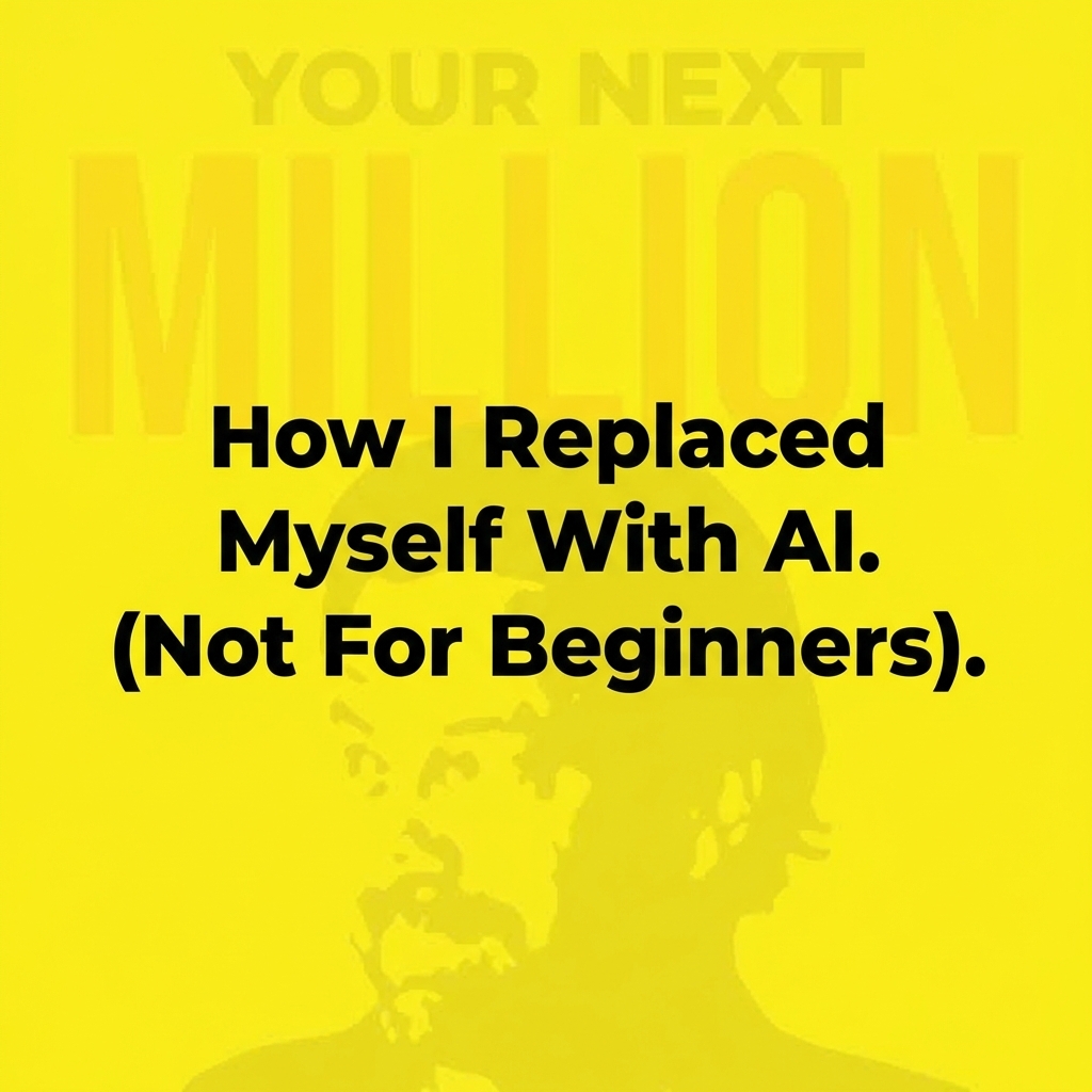 How I Replaced Myself With AI. (Not For Beginners)